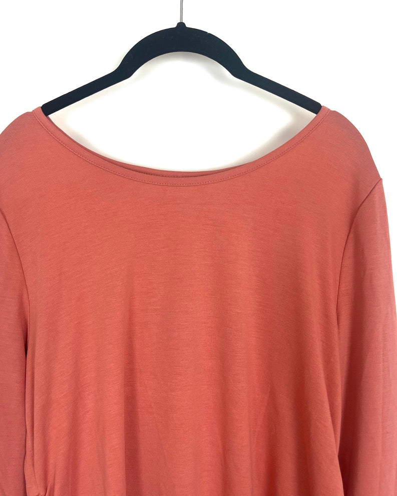Orange Long Sleeve- Size 10/12