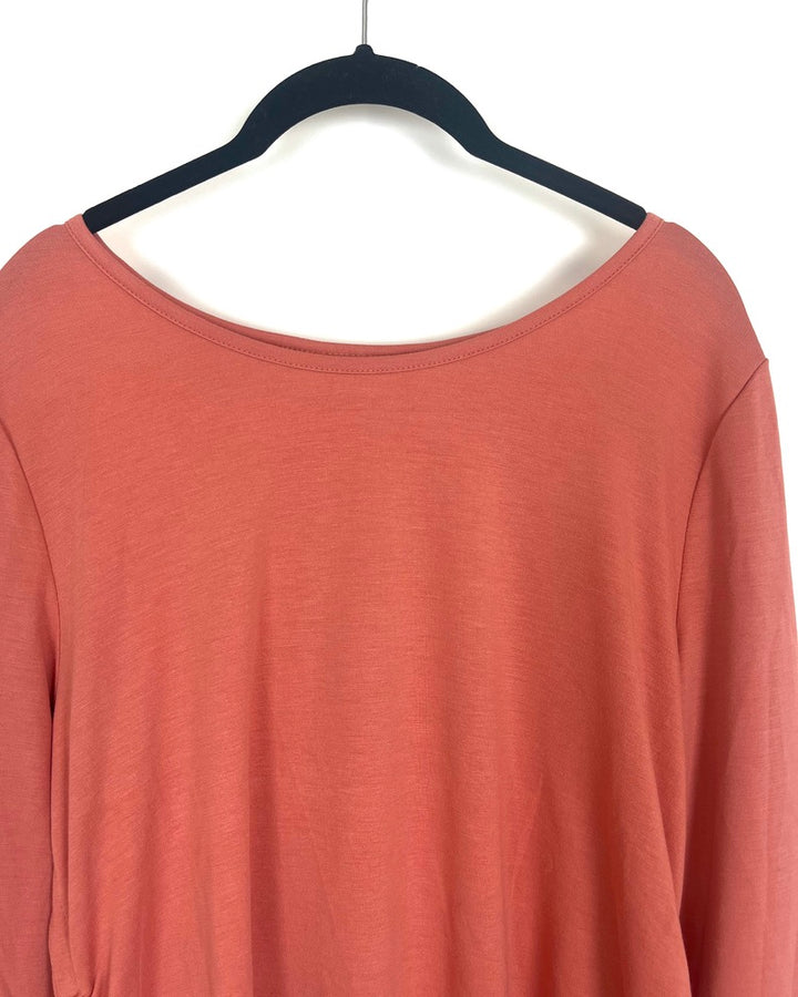 Orange Long Sleeve- Size 10/12