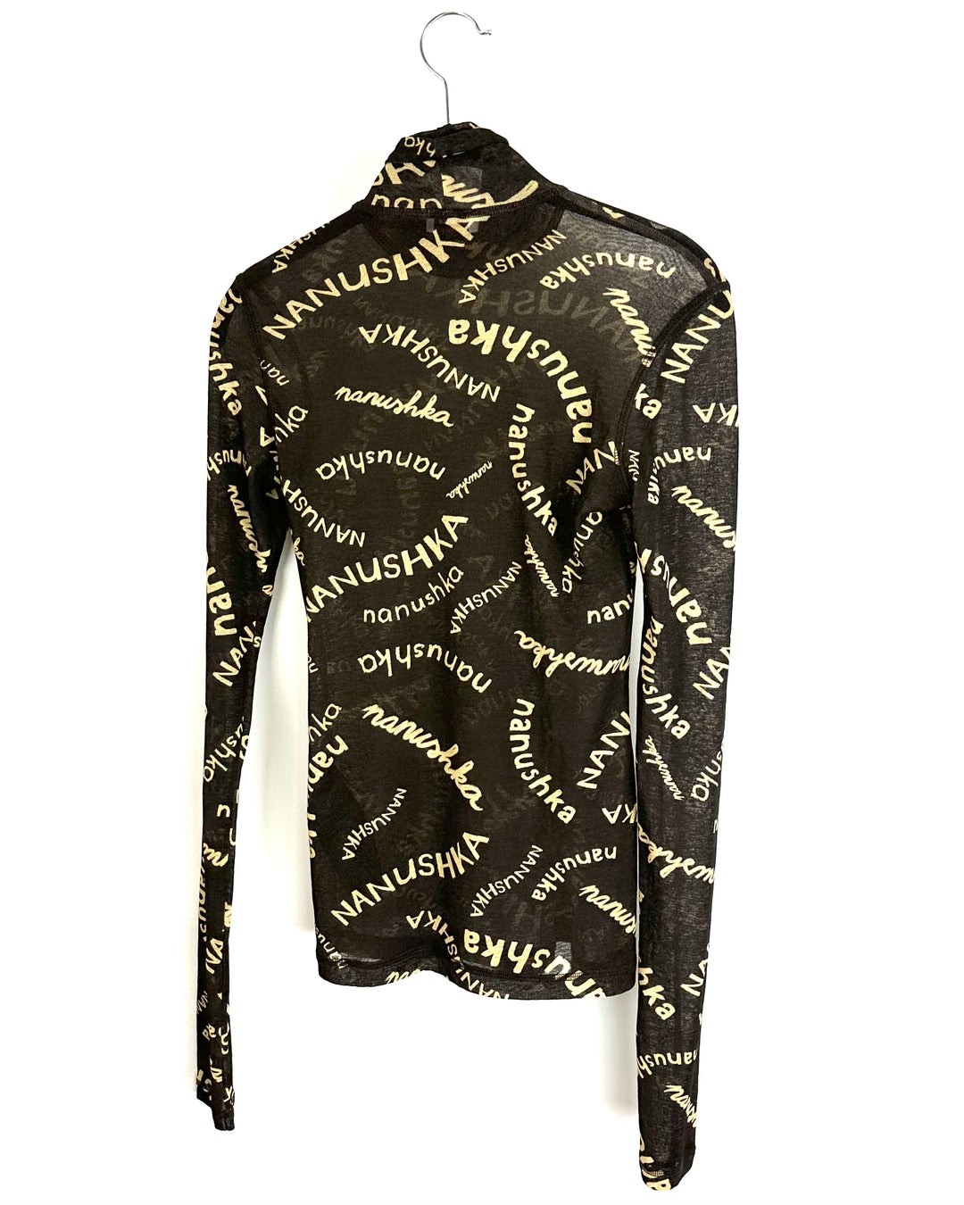 Nanushka Sheer Turtleneck - Size 4/6