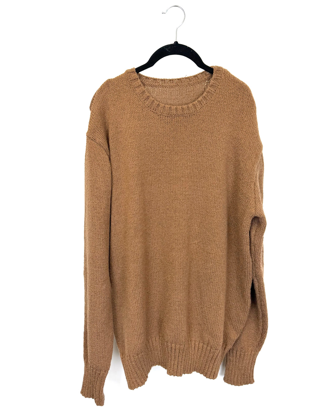 Caramel Brown Knit Sweater - Size 6/8