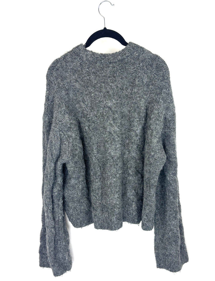 L' Academie Grey Sweater - Size 6/8