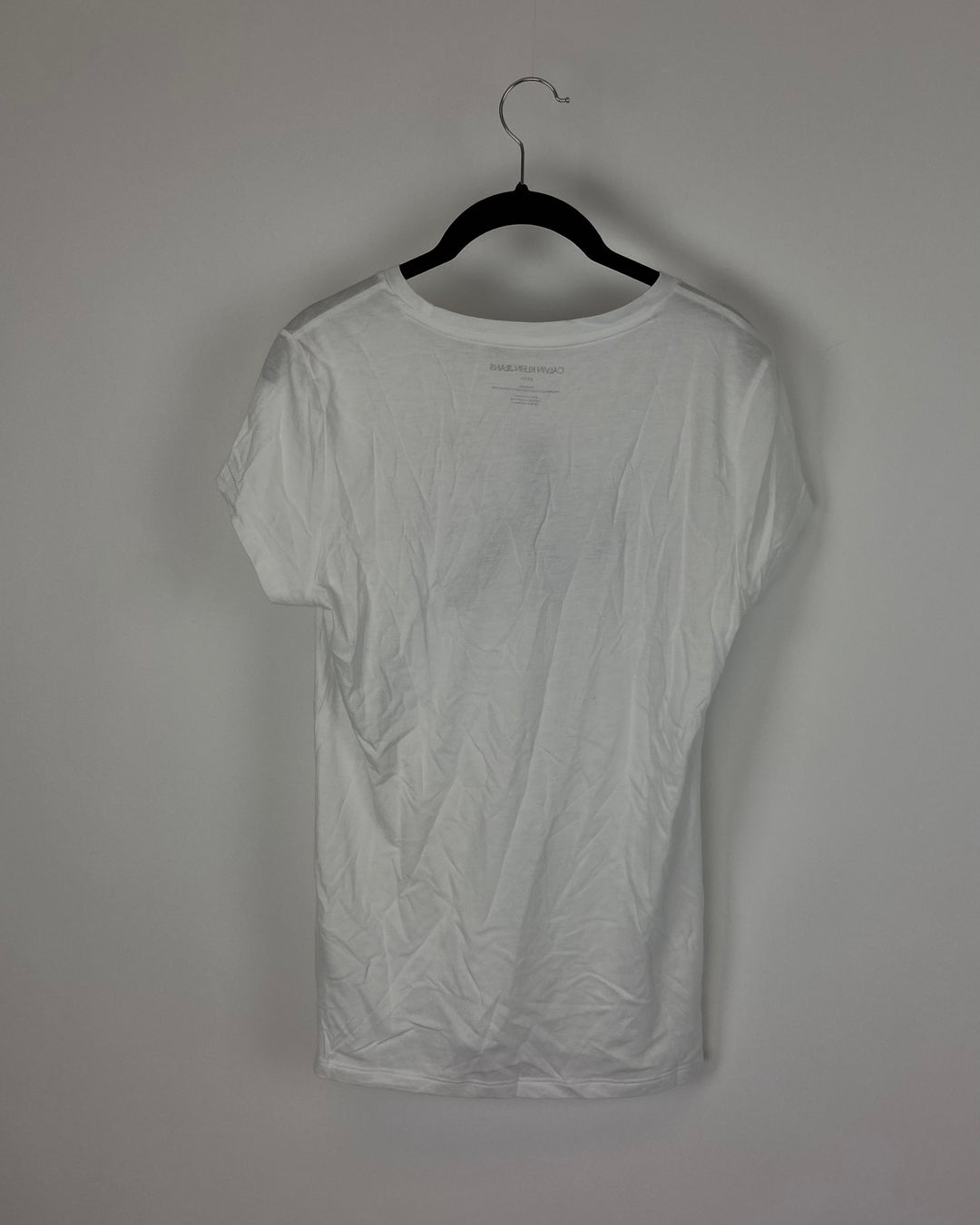 White Logo T-Shirt - Small