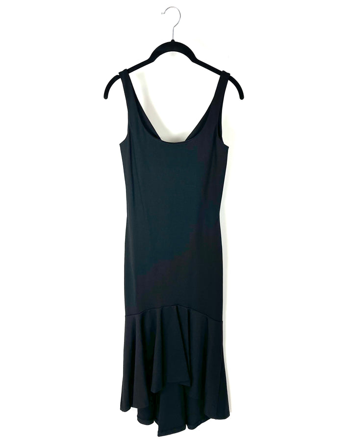 Black Ruffle Dress - Size 4/6
