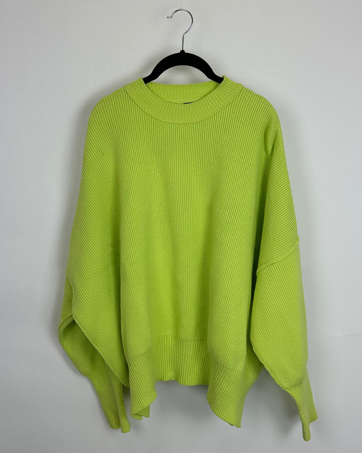Free People Green Sweater - Size 6/8