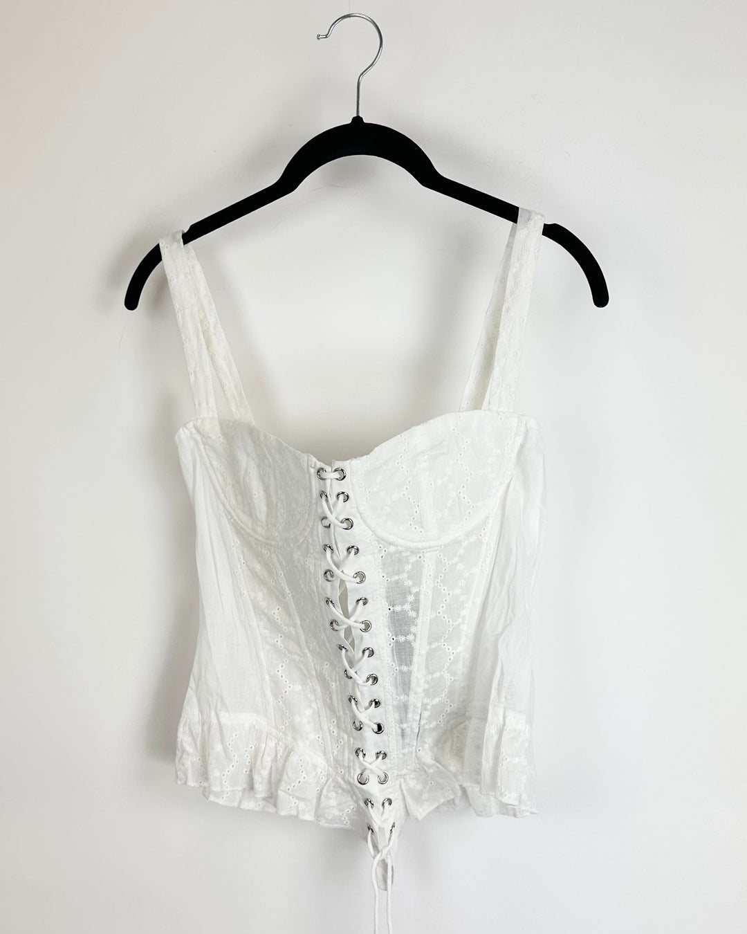 Lioness White Corset Top - Size 6