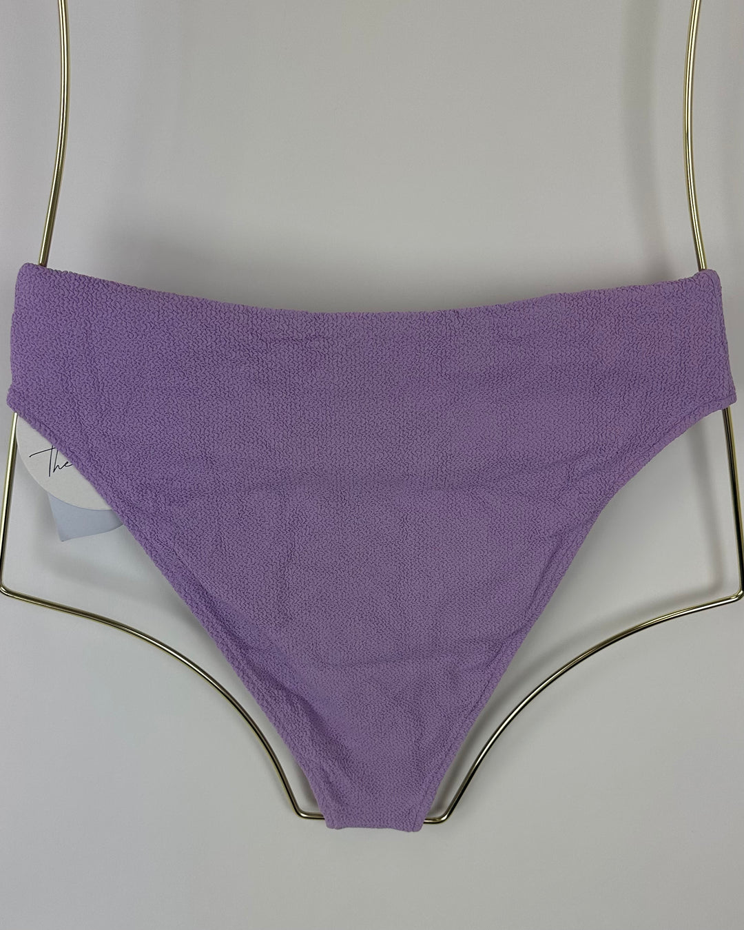 Light Purple High Waisted Bikini Bottom - XS, S, M, XL, XXL