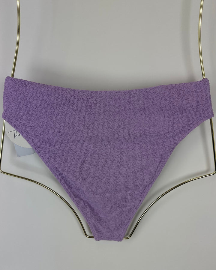 Light Purple High Waisted Bikini Bottom - XS, S, M, XL, XXL