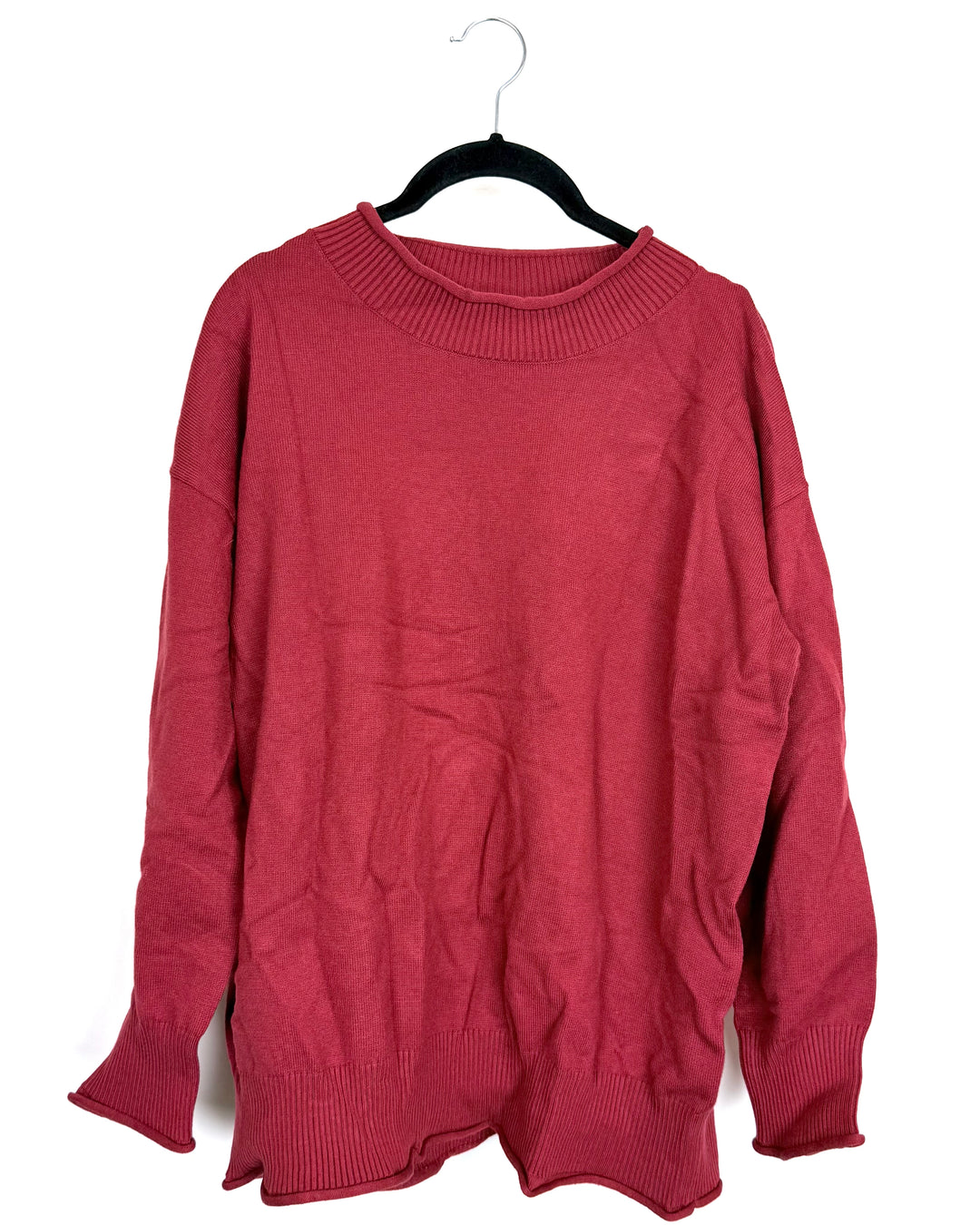 Red Knit Sweater - Size 6/8
