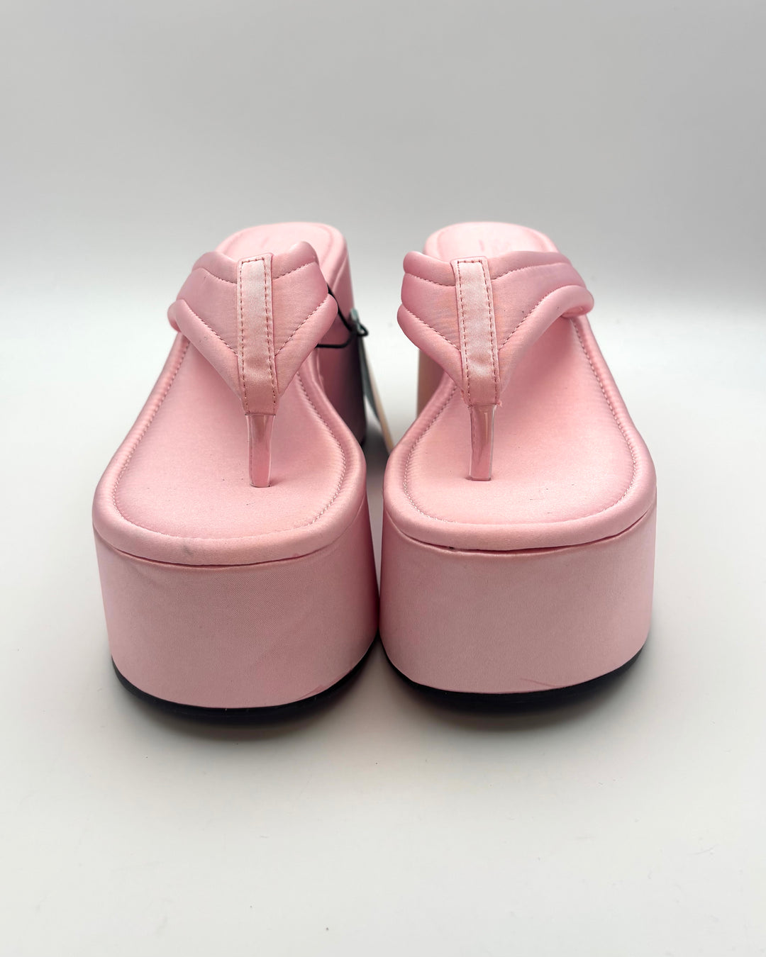 Cider Pink Wedge Sandals - Size 8