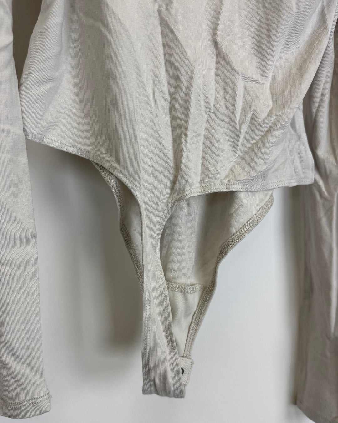 Sand Cowl Neck Bodysuit - Size 2/4
