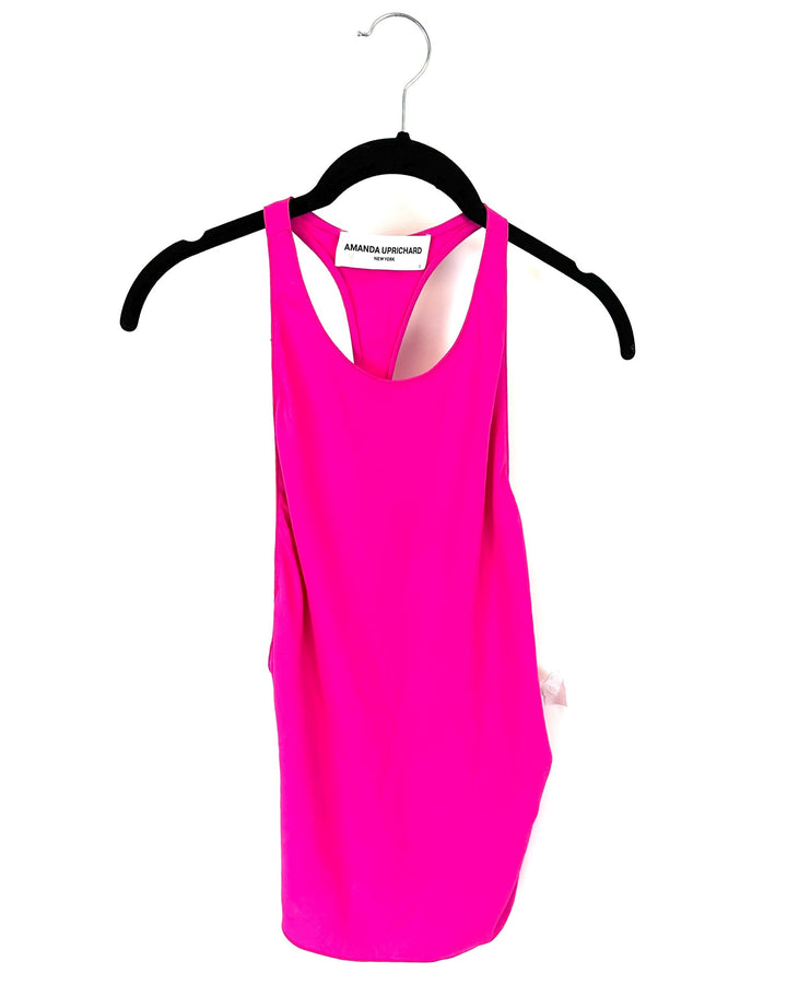 Hot Pink Racerback Blouse - Size 2-4