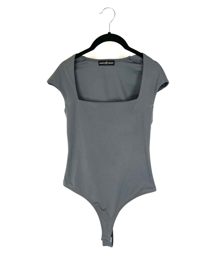 Dark Grey Body Suit - Small