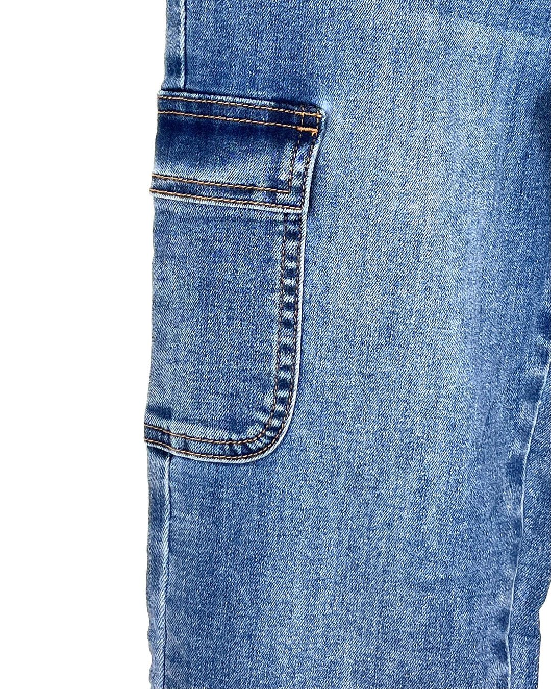 High Rise Bootcut Jeans With Side Pockets - Size 0/2