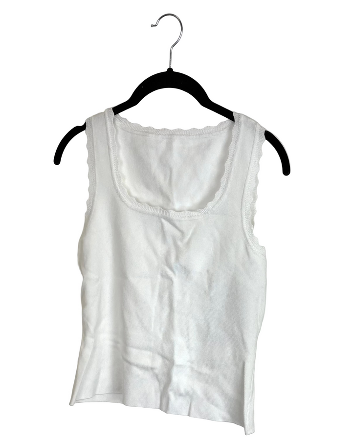 White Tank Top - Size 4/6