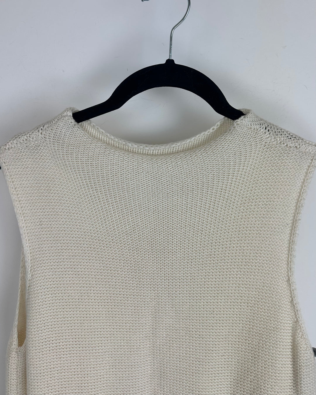 Cream Sweater Tank Top - Size 4/6