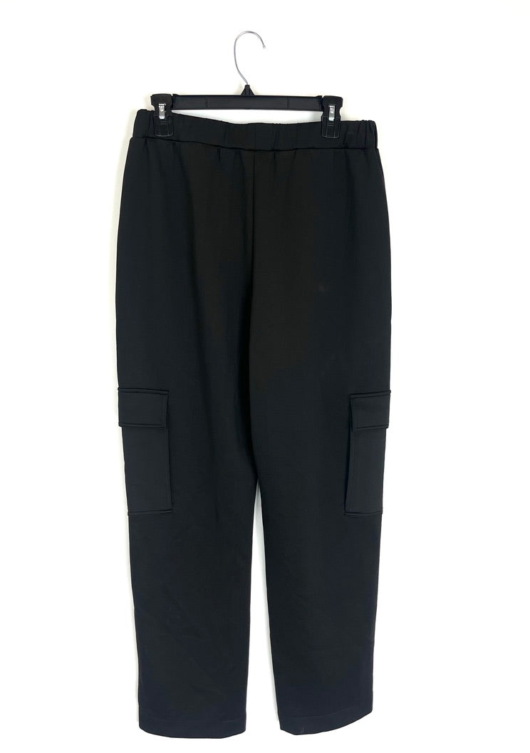 Black Cargo Pants- Size 4/6