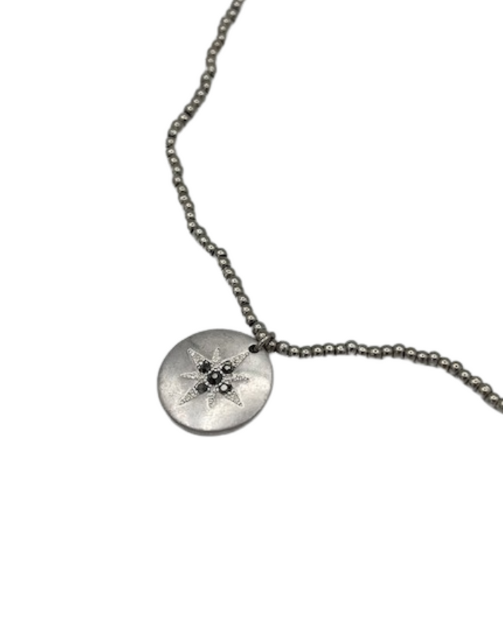 Silver Star Pendant Necklace