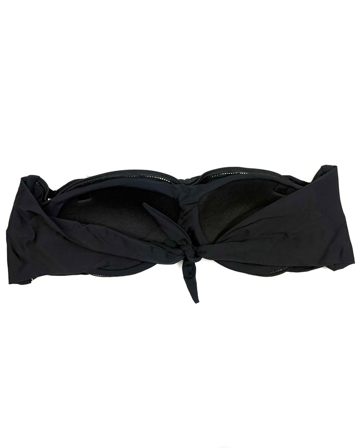 Black String Bikini Top - Small and Large