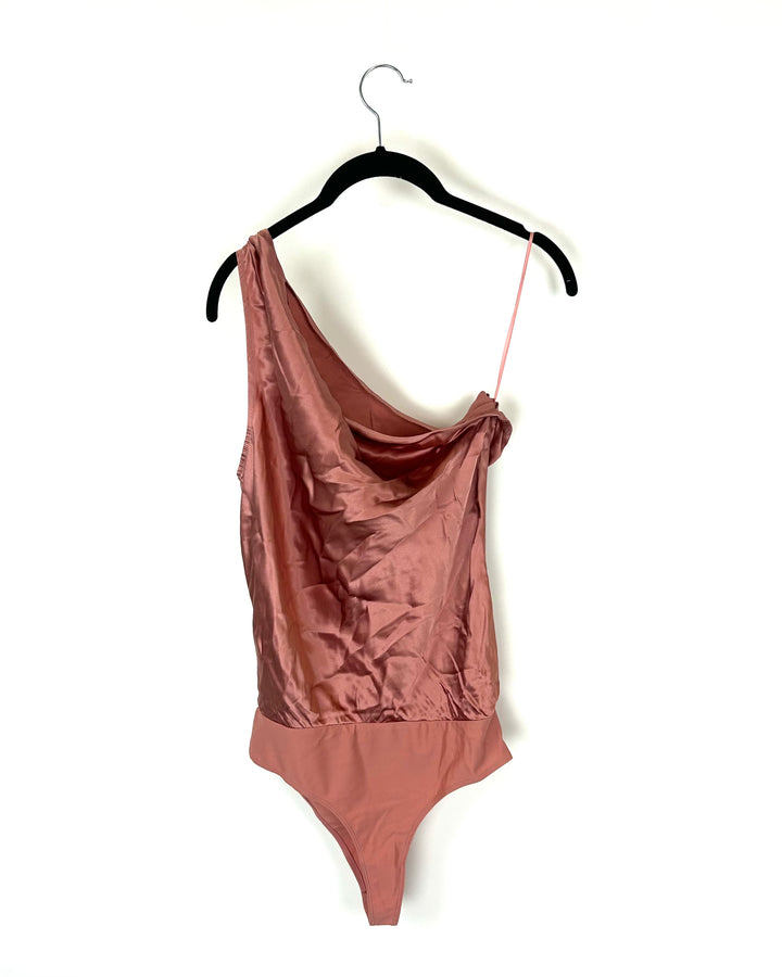 Rose One Shoulder Bodysuit - Small