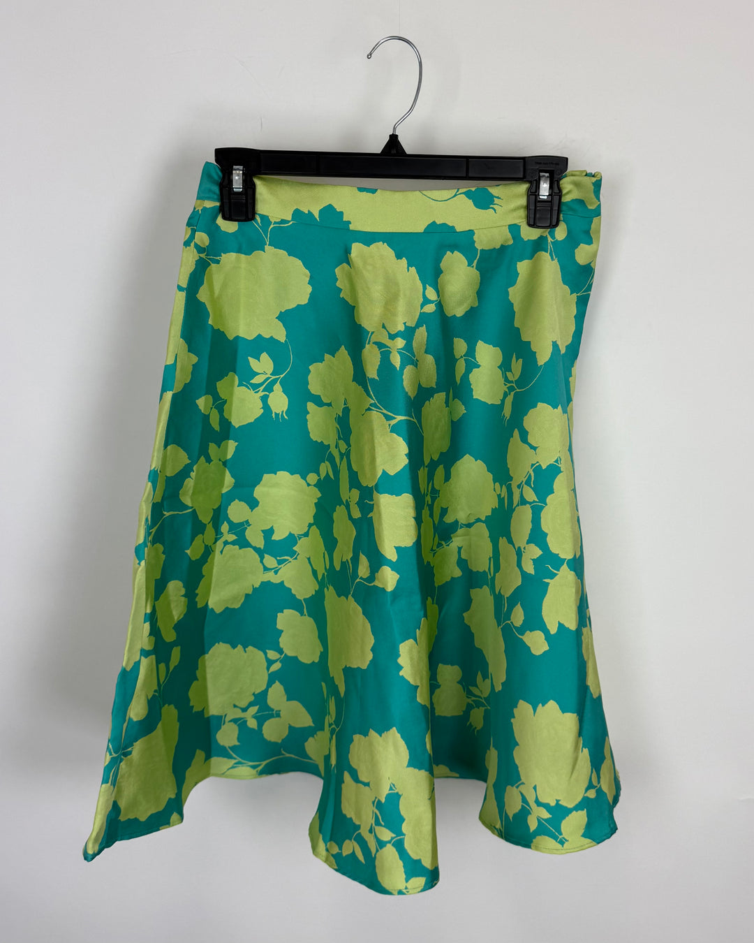 Teal & Green Floral Skirt - Size 2/4