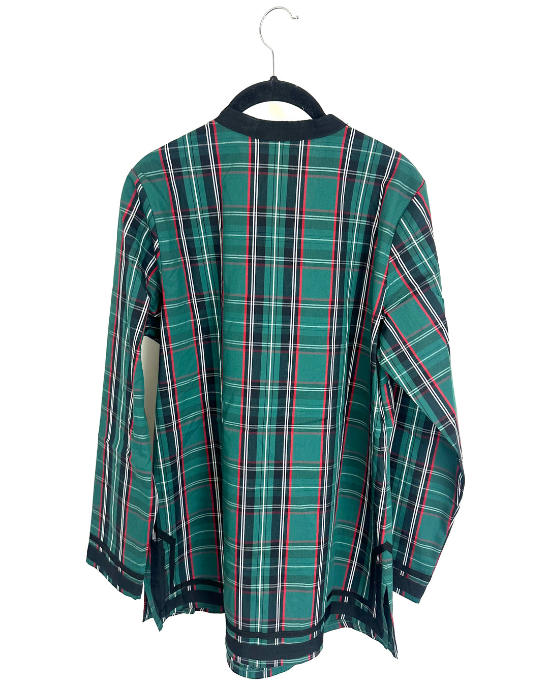 Green Holiday Plaid Tunic Top - Size 6/8