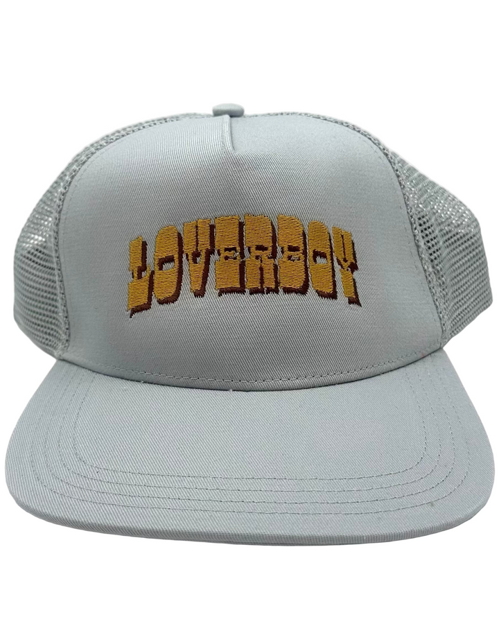 Loverboy Gray Flat Brim Hat