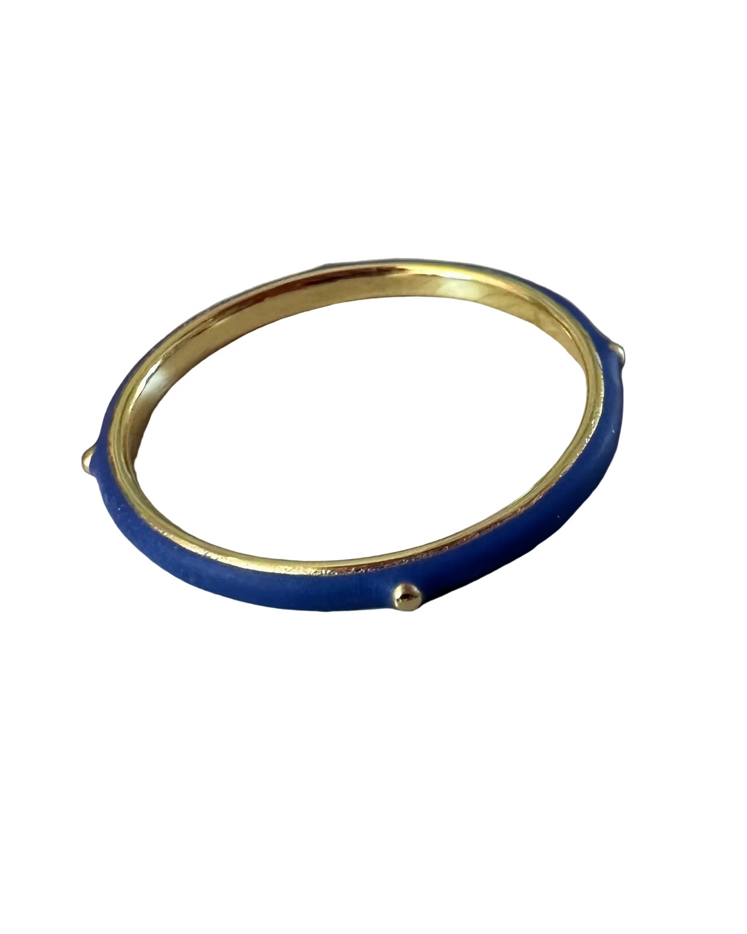 Navy and Gold Ring - Size 6.5