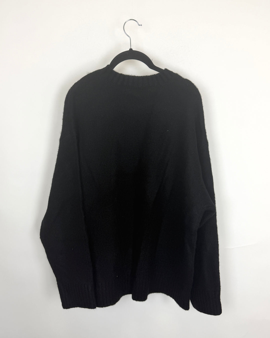 Black Stretchy Sweater - Size 8/10