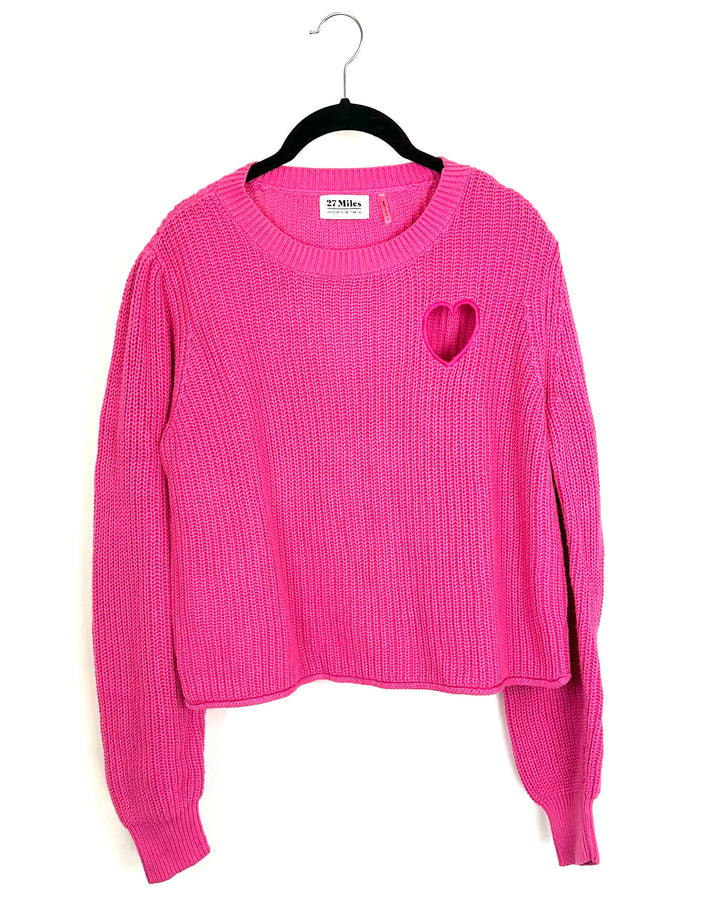 27 Miles Heart Sweater - Medium