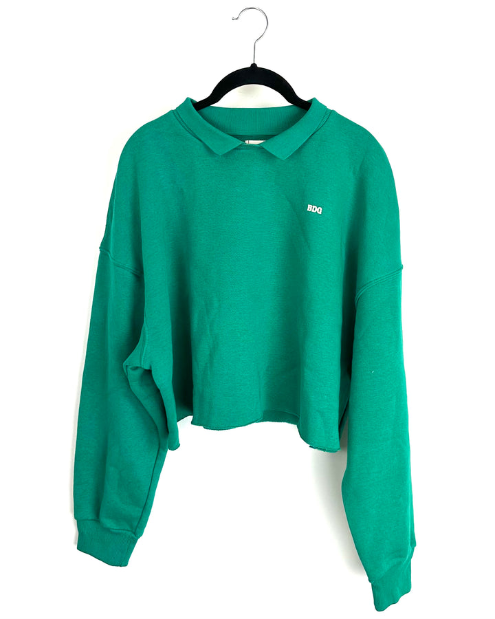 BDG Green Crewneck - Large