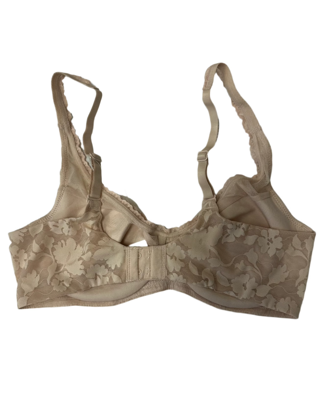 Light Pink Floral Underwire Multi Wear Strap Bra - 34C
