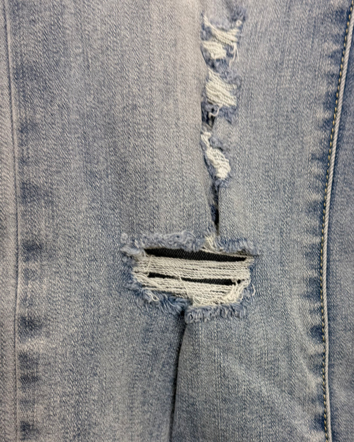 Blue Distressed Jeans - Size 2/4
