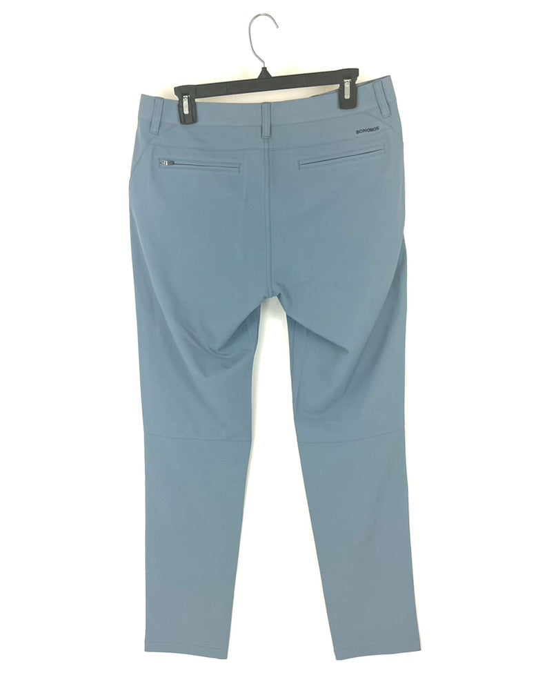 MENS Dusty Blue Golf Pants - 32X32