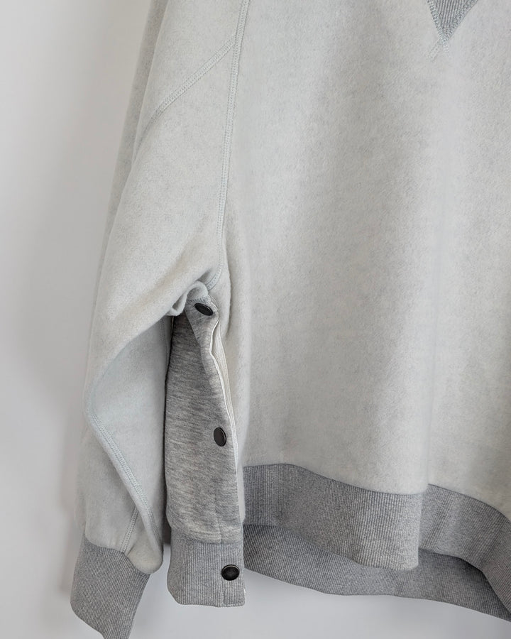 Gray Fleece Crewneck - Small
