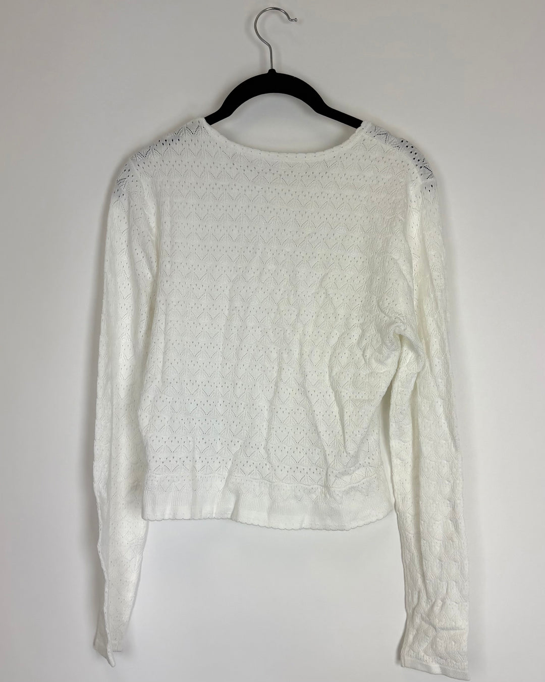 White Knit Sweater - Size 2/4