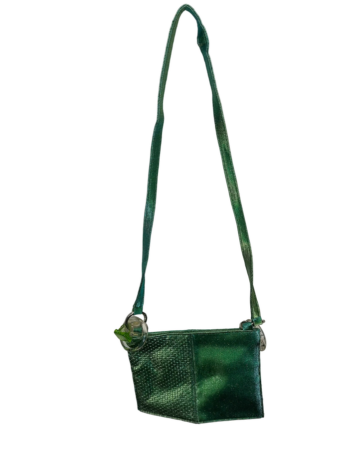 Emerald Green Ring Shoulder Bag