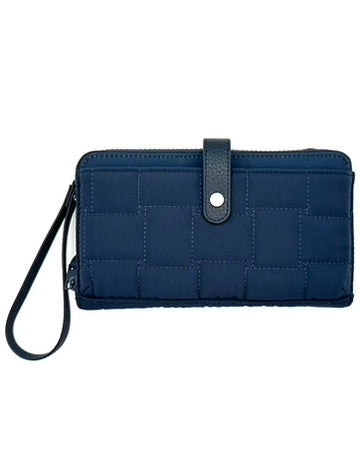 Navy Blue Wallet/Wristlet/Crossbody Bag