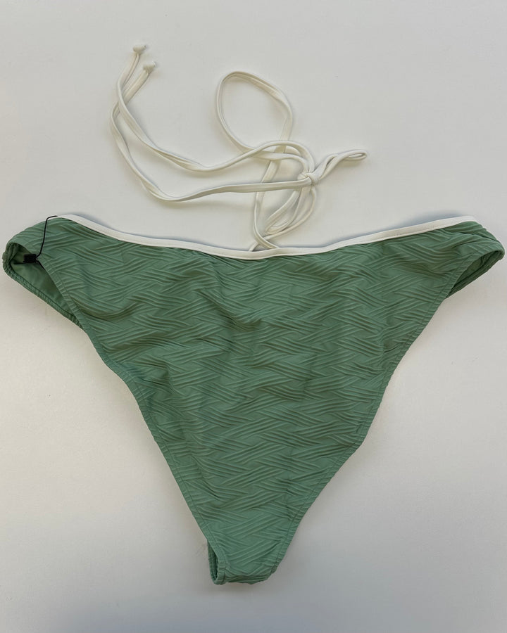 Olive Green Strappy Bikini Bottom - Extra Large and Extra Extra Large