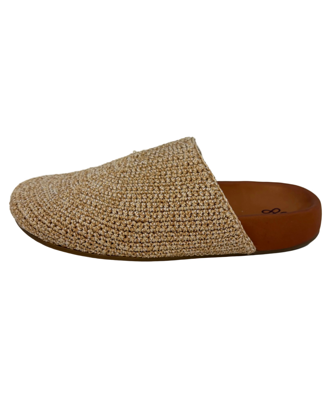 Neutral Crochet Clogs - Size 6, 8, 10