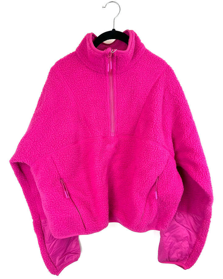 Halfdays Pink Fleece - Medium