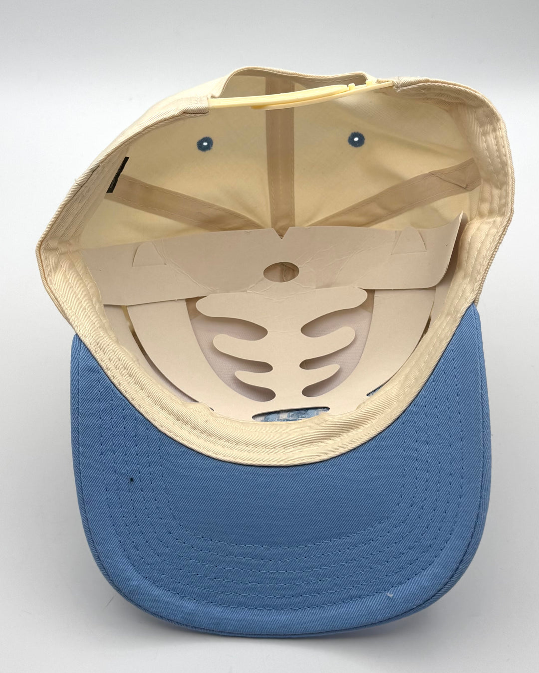 Spritz Cream and Periwinkle Snapback Hat