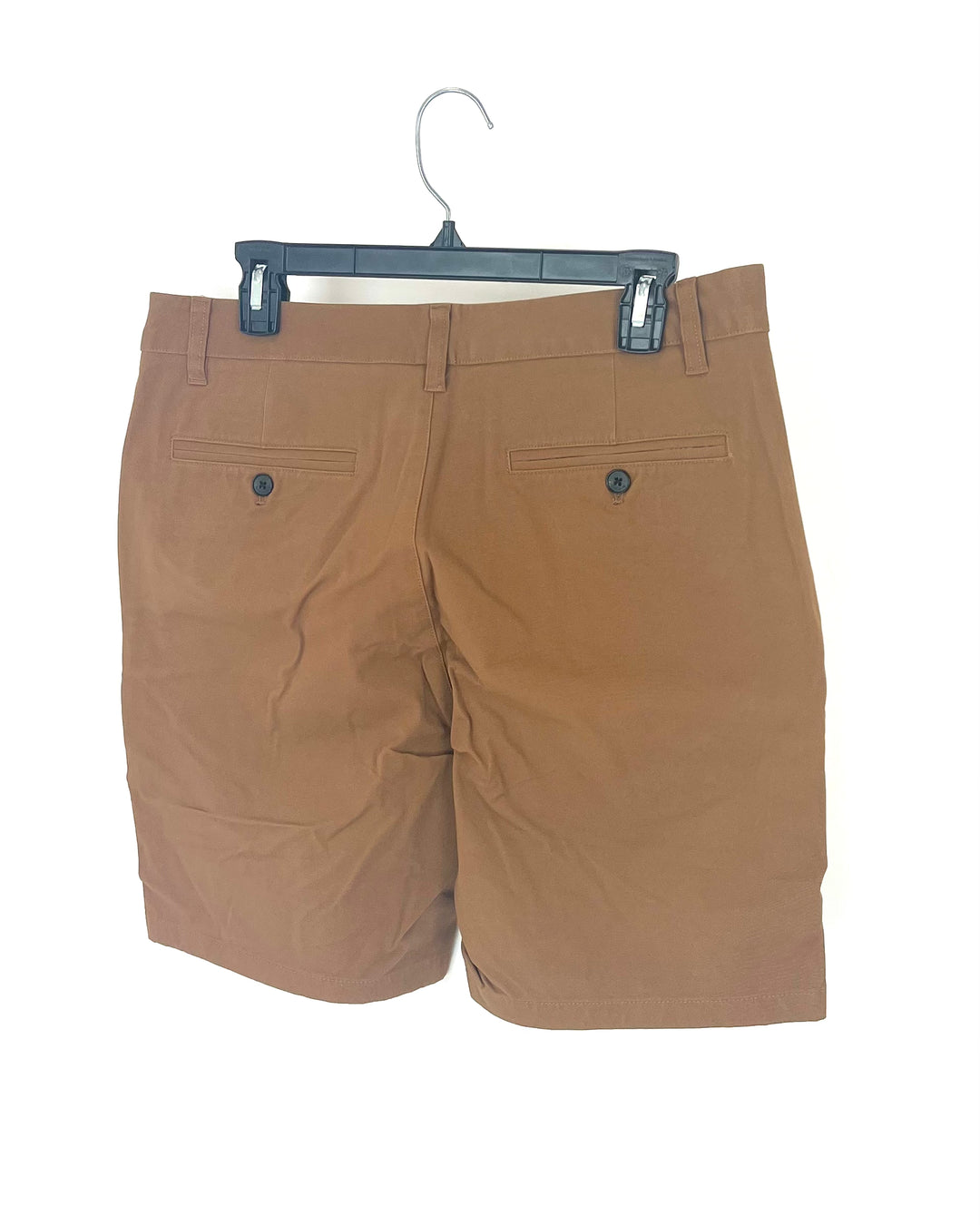 MENS Caramel Shorts - Size 32 - Slim 7" Inseam
