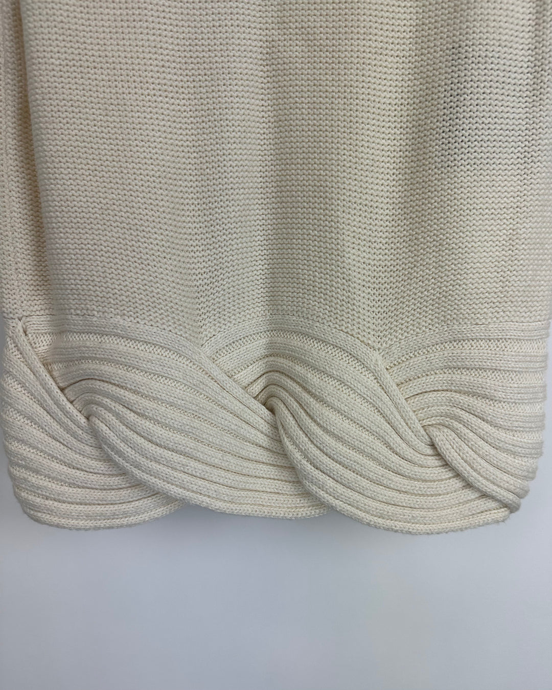 Cream Sweater Tank Top - Size 4/6