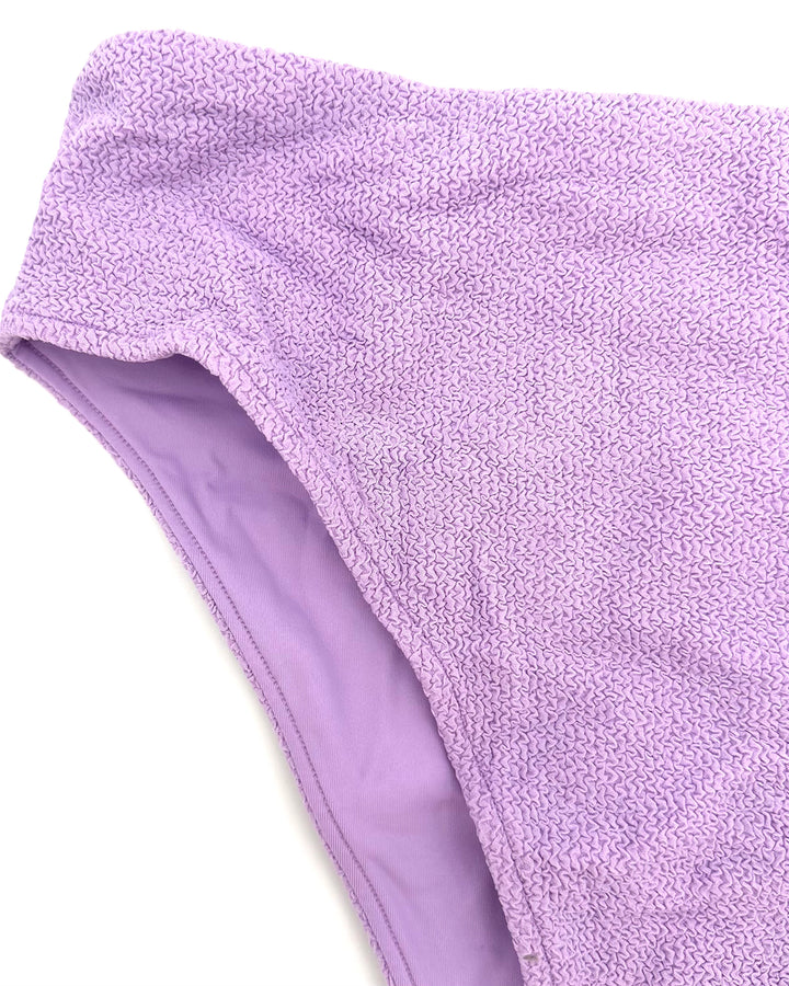 Light Purple High Waisted Bikini Bottom - XS, S, M, XL, XXL