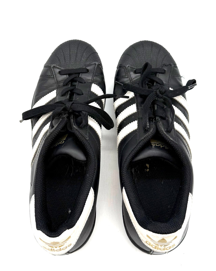 Adidas Black Sneakers - Size 8