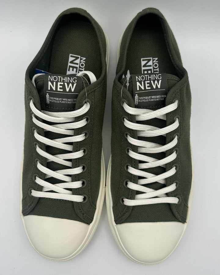 Green Canvas Sneaker - Size 7.5