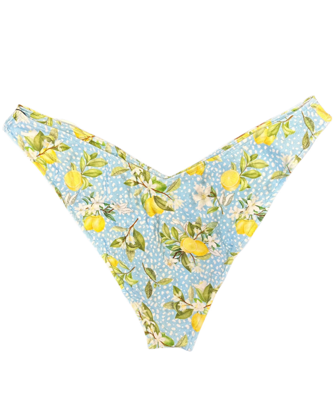 Blue Lemon High Cut And Cheeky Bikini Bottom - Extra Extra Large
