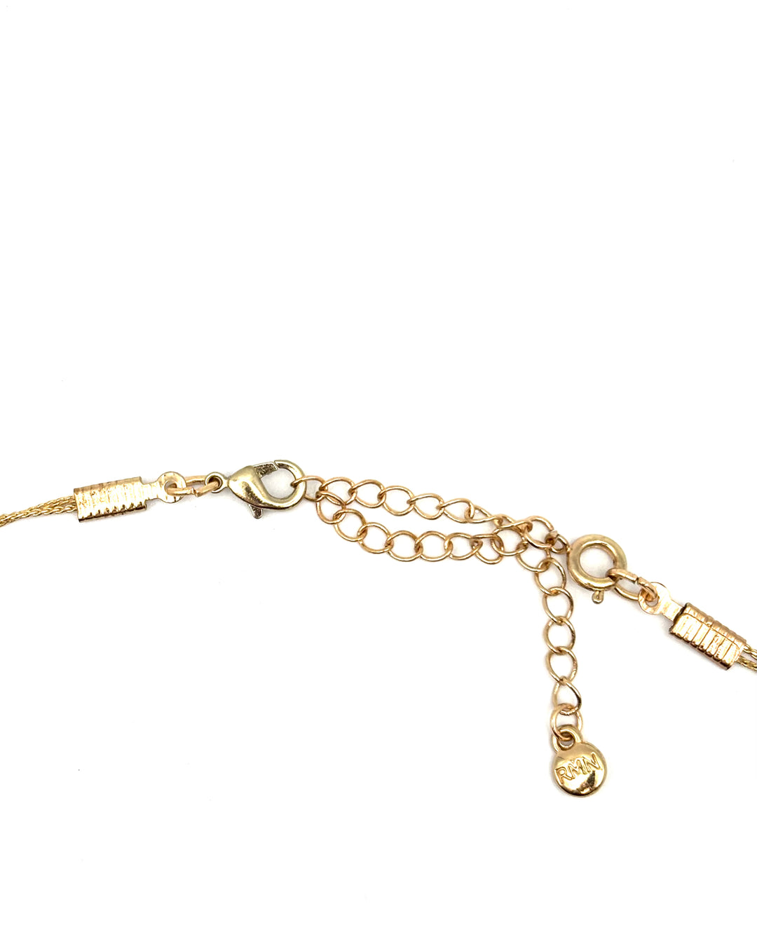 Gold & Pearl Beaded Layered Necklace