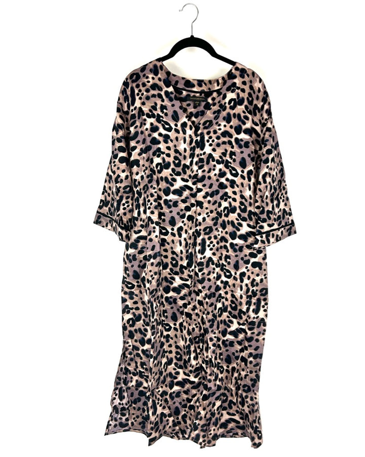Cheetah Print Nightgown - Size 6/8