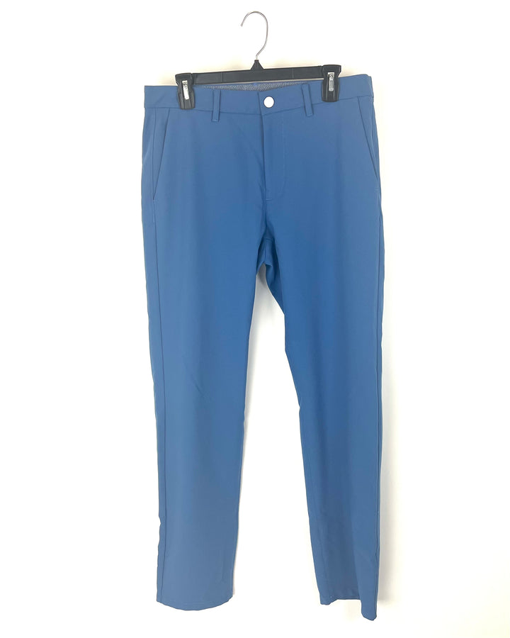 MENS Blueberry Blue Golf Pants - 32 Waist - Various Fits